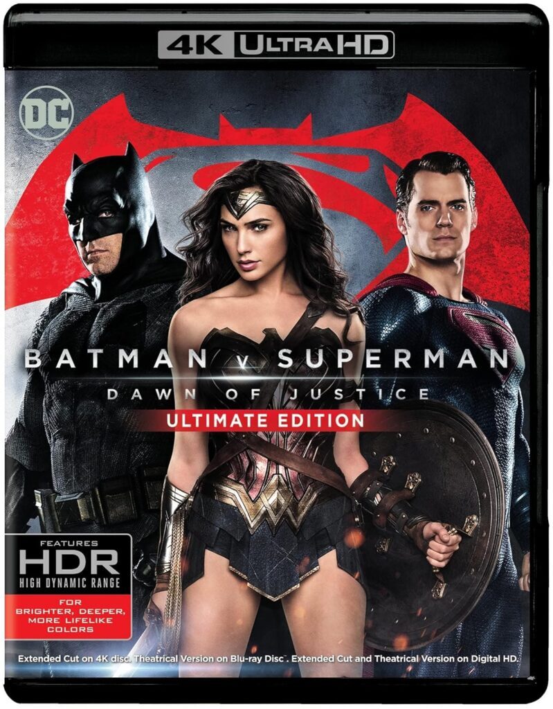 Batman v Superman: Úsvit spravedlnosti (Ultimátní edice) – 4K UHD + Blu-ray