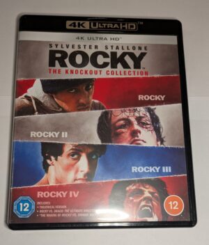 Rocky kolekce (filmy 1–4) – 4K UHD Blu-ray