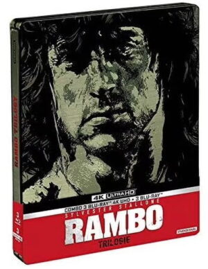 Rambo kolekce (filmy 1–3) (Steelbook) – 4K UHD + Blu-ray