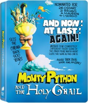 Monty Python a Svatý Grál (Steelbook) – 4K UHD + Blu-ray