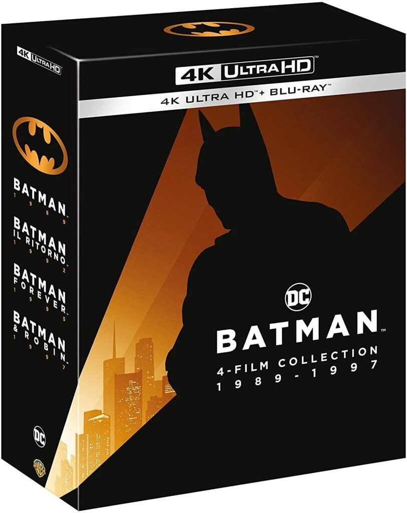 Batman kolekce (4 filmy) – 4K UHD + Blu-ray