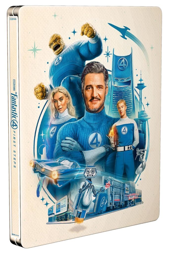 Fantastická 4: První kroky (Steelbook) – 4K UHD + Blu-ray