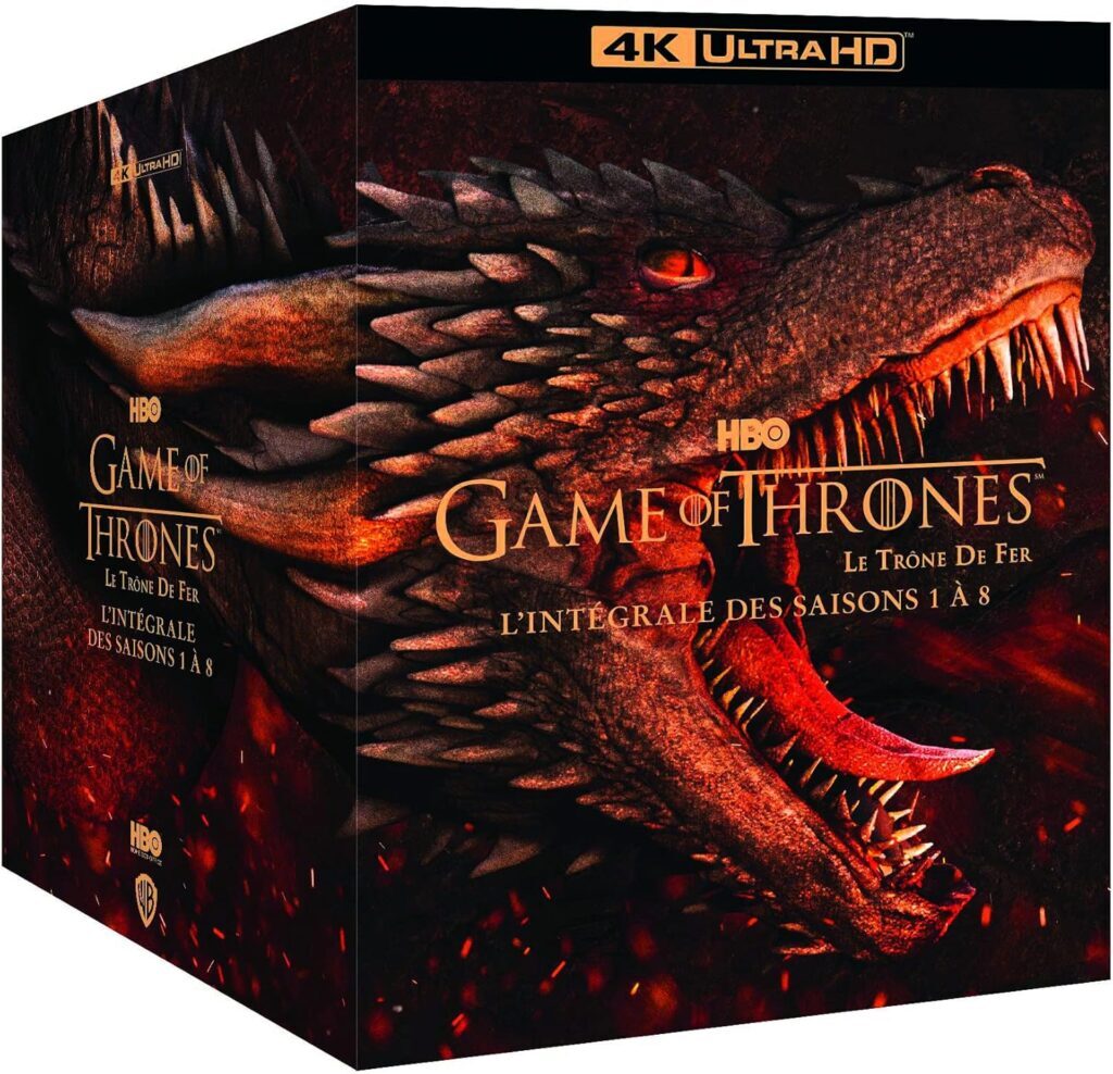 Hra o trůny kompletní kolekce (8 sérií) – 4K UHD Blu-ray