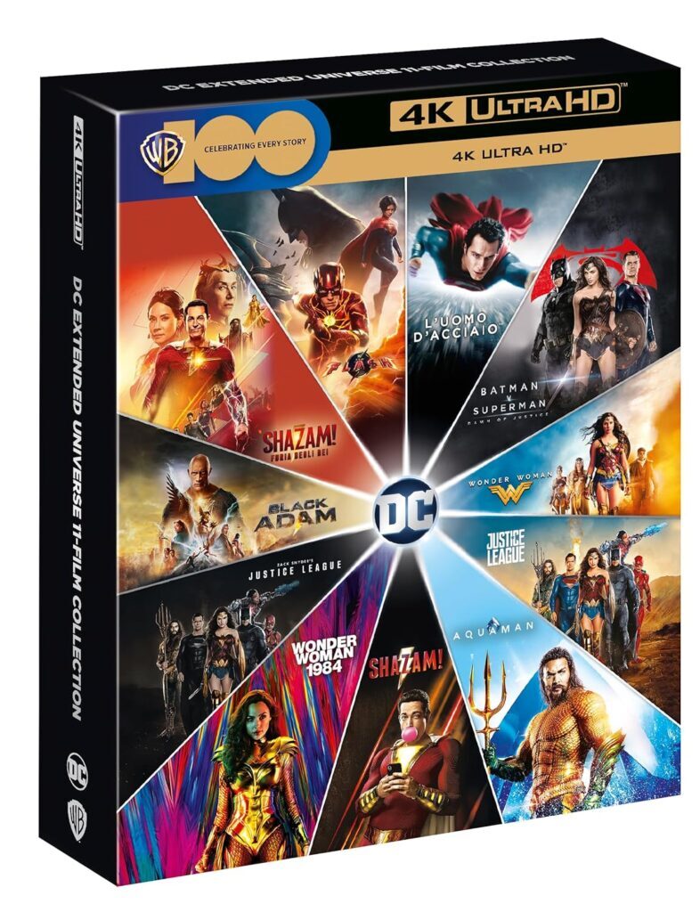 DC Extended Universe kolekce (11 filmů) – 4K UHD Blu-ray