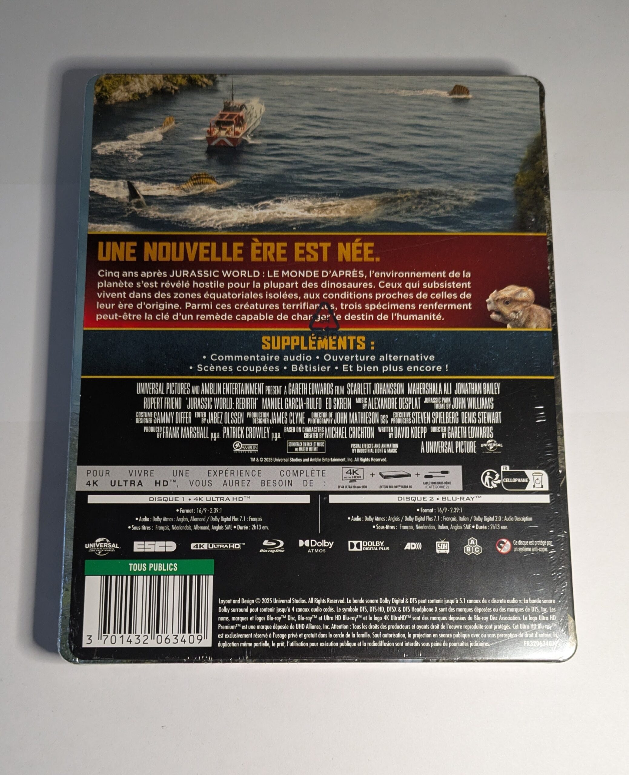Jurský svět: Znovuzrození (Steelbook) – 4K UHD + Blu-ray - Obrázek 7