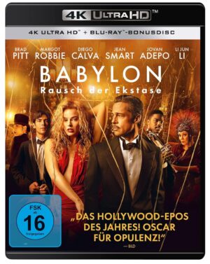 Babylon – 4K UHD Blu-ray + bonusový disk (DE)