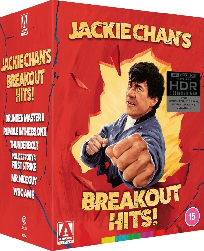 Jackie Chan’s Breakout Hits (6 filmů) – 4K UHD Blu-ray (limitovaná edice)