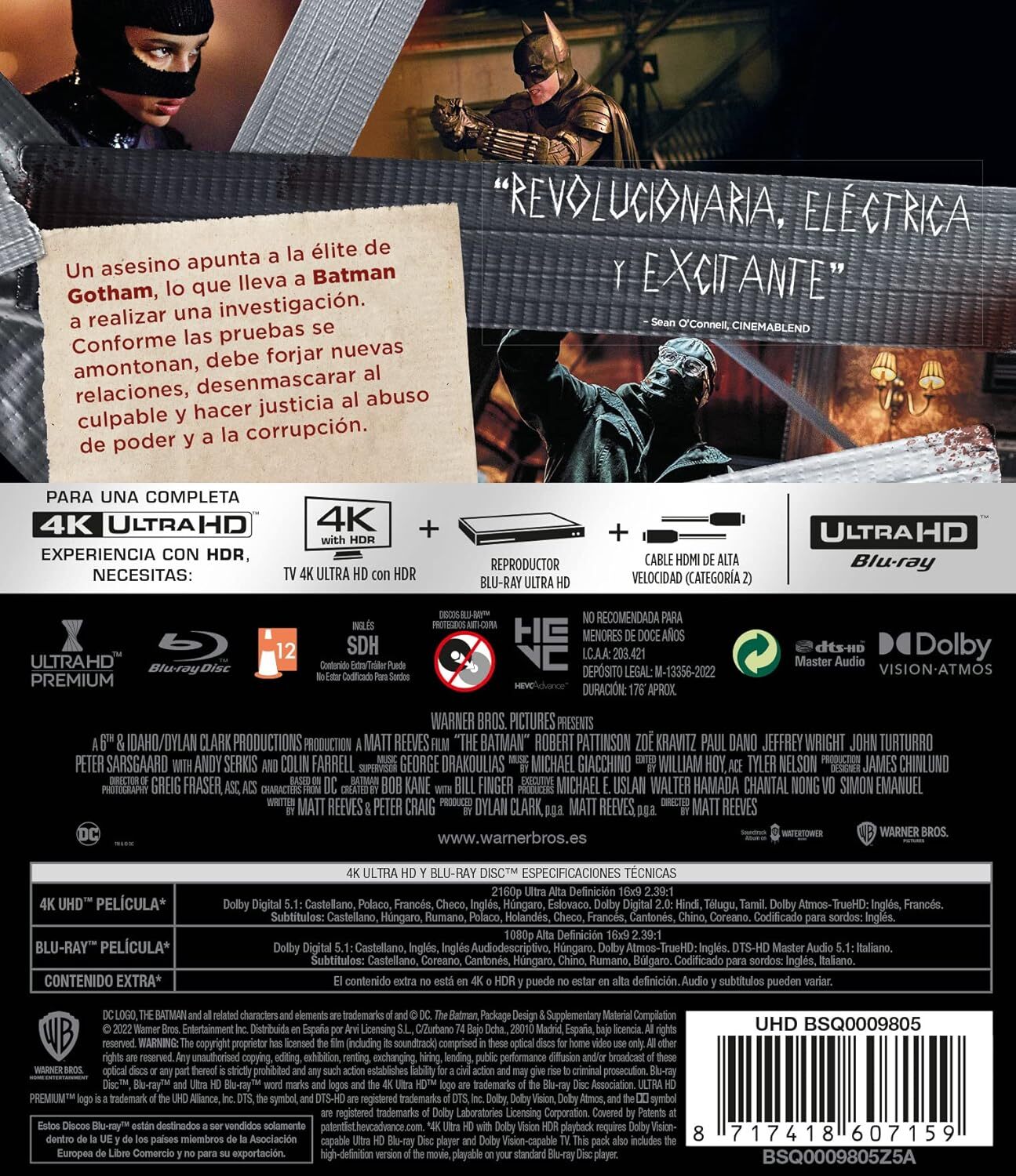 Batman (2022) – 4K UHD + Blu-ray - Obrázek 2
