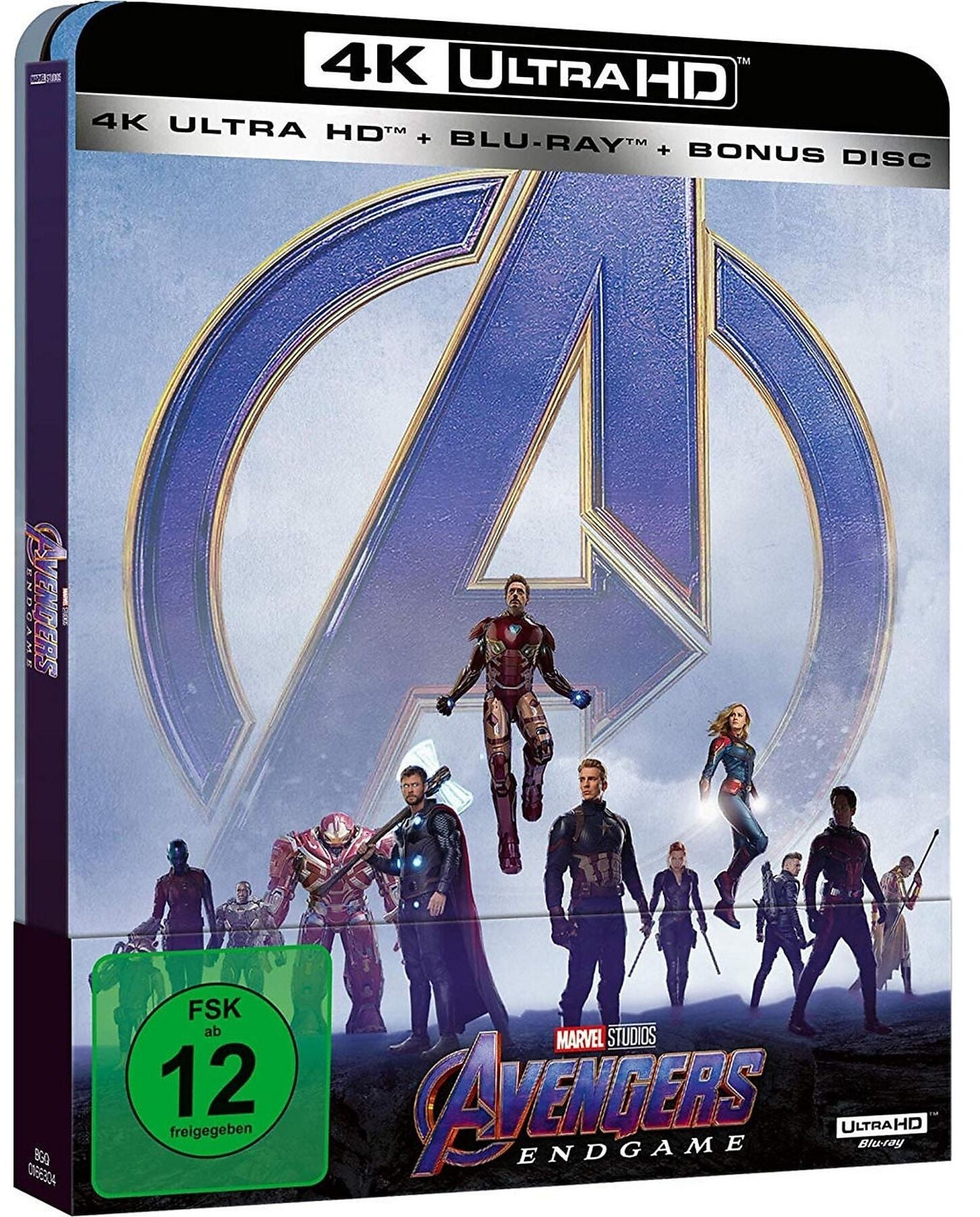 Avengers: Endgame (Steelbook) – 4K UHD + Blu-ray