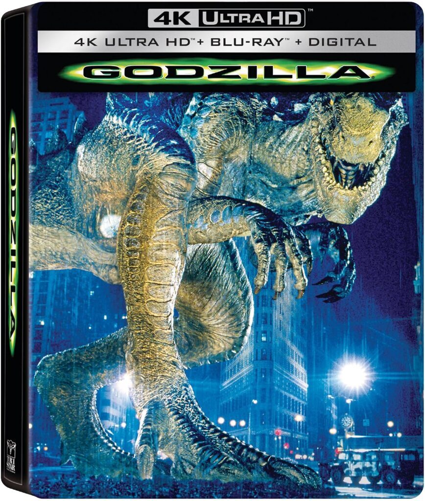 Godzilla (1998) – 4K UHD + Blu-ray (Steelbook)