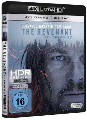 REVENANT Zmrtvýchvstání – 4K UHD + Blu-ray (DE)