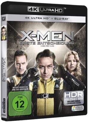 X-Men: První třída – 4K UHD + Blu-ray