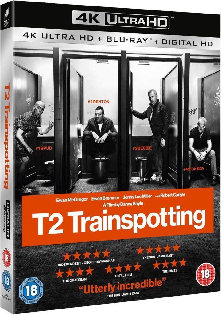 T2 Trainspotting – 4K UHD + Blu-ray