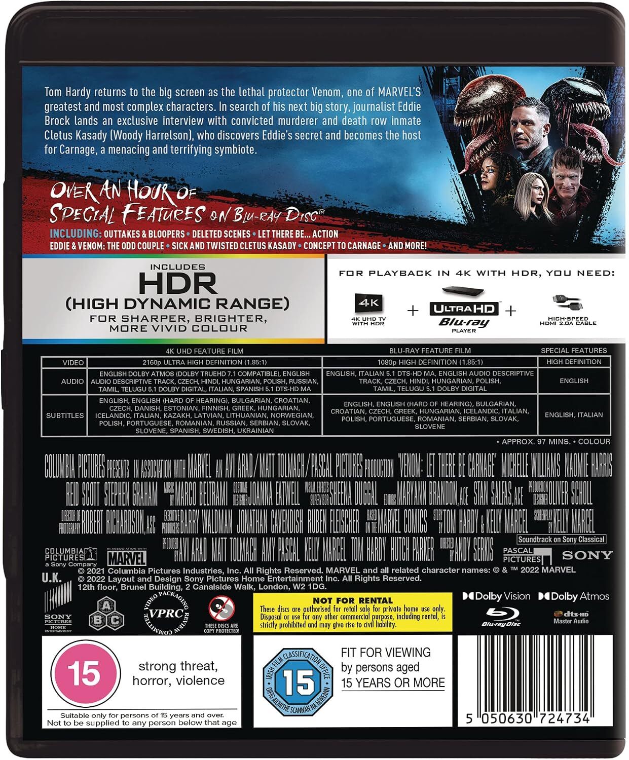 Venom 2: Carnage přichází – 4K UHD + Blu-ray - Obrázek 2