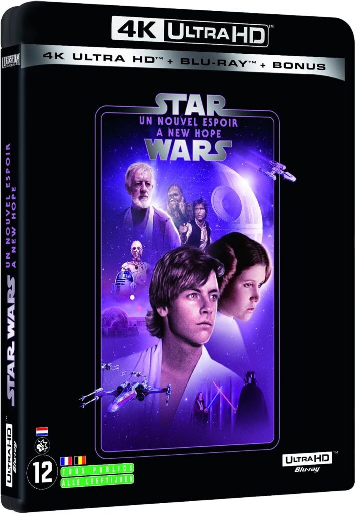 Star Wars: Nová naděje – 4K UHD + Blu-ray (s bonusovým diskem)