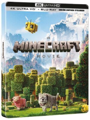 Minecraft film (Steelbook) – 4K UHD + Blu-ray (s CZ)
