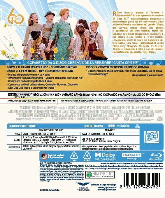 Za zvuků hudby – 4K UHD + Blu-ray (s bonusovým diskem) - Obrázek 2