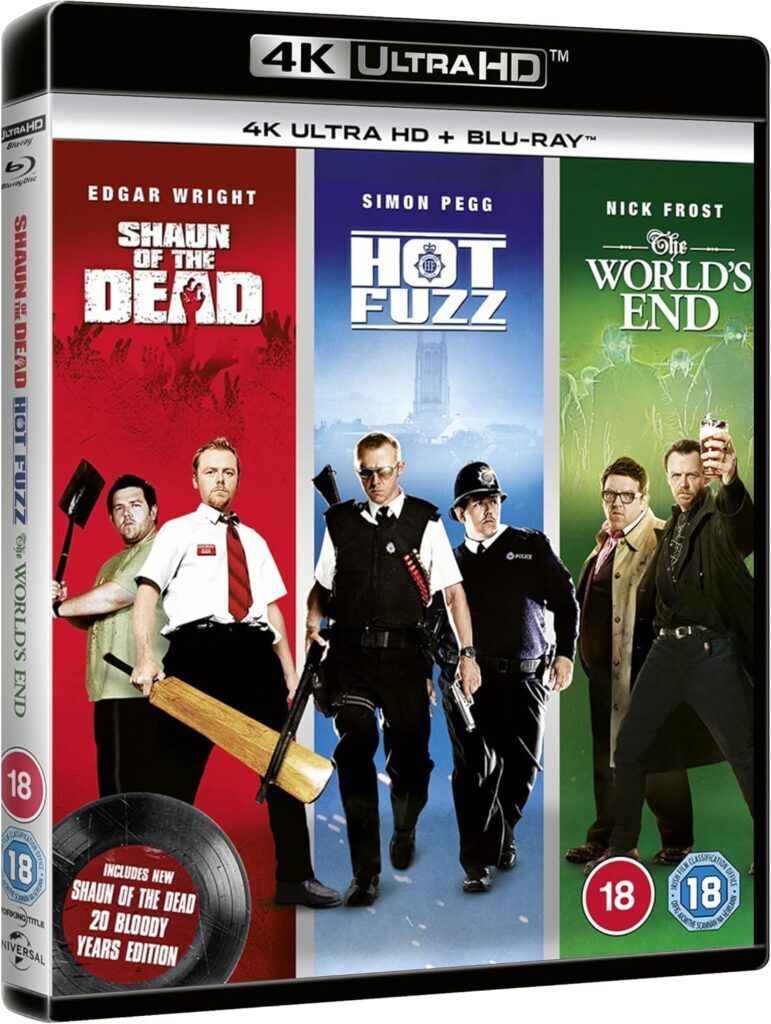 Soumrak mrtvých / Jednotka příliš rychlého nasazení / U Konce světa  – 4K UHD + Blu-ray