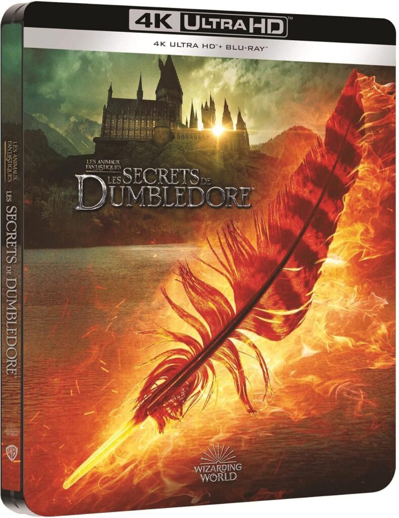 Fantastická zvířata: Brumbálova tajemství (Steelbook) – 4K UHD + Blu-ray