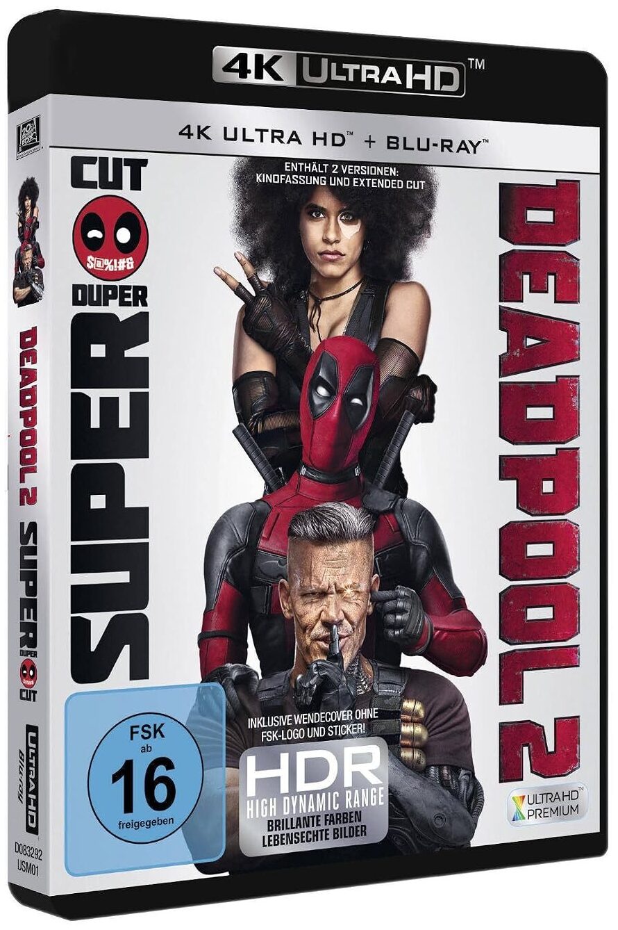 Deadpool 2 (Super Duper Cut) – 4K UHD + Blu-ray (DE)