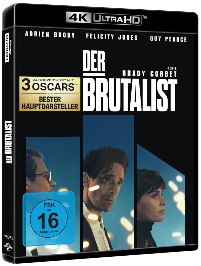 Brutalista – 4K UHD Blu-ray