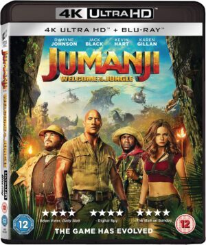 Jumanji: Vítejte v džungli – 4K UHD + Blu-ray