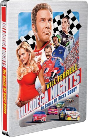 Ricky Bobby: Nejrychlejší jezdec (Steelbook) – 4K UHD + Blu-ray (ES)