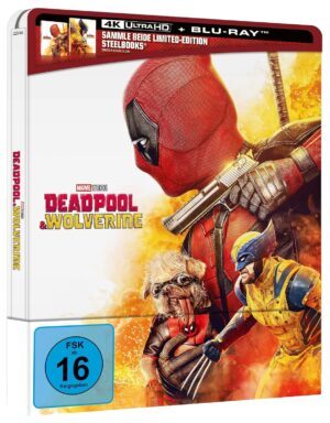 Deadpool & Wolverine (Steelbook) – 4K UHD + Blu-ray