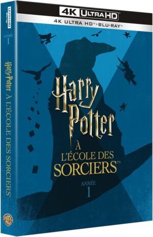 Harry Potter a Kámen mudrců (Digipak) – 4K UHD + Blu-ray + DVD