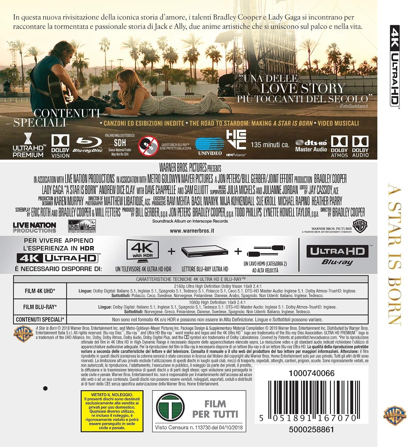 Zrodila se hvězda (2018) – 4K UHD + Blu-ray - Obrázek 2