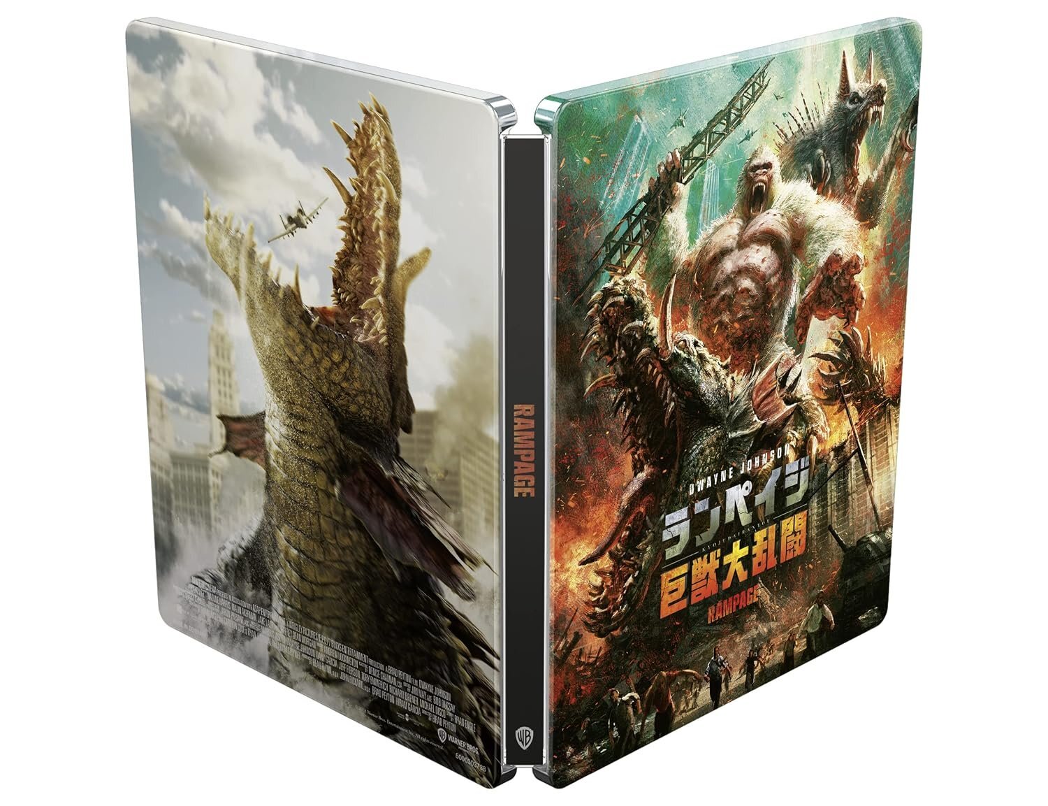 Rampage Ničitelé (Steelbook) – 4K UHD + Blu-ray - Obrázek 2