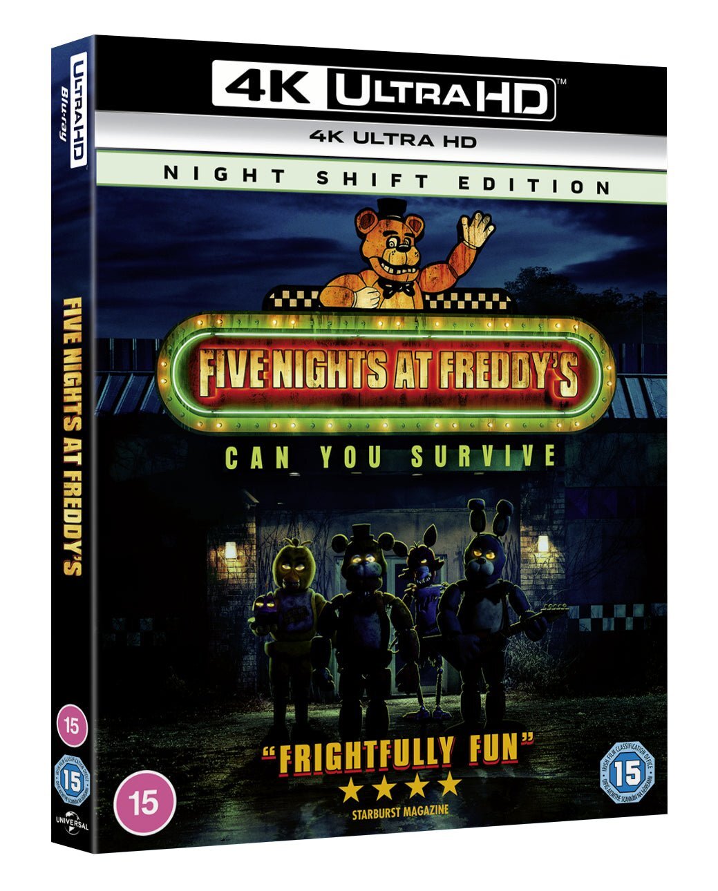 Pět nocí u Freddyho – 4K UHD Blu-ray (UK)