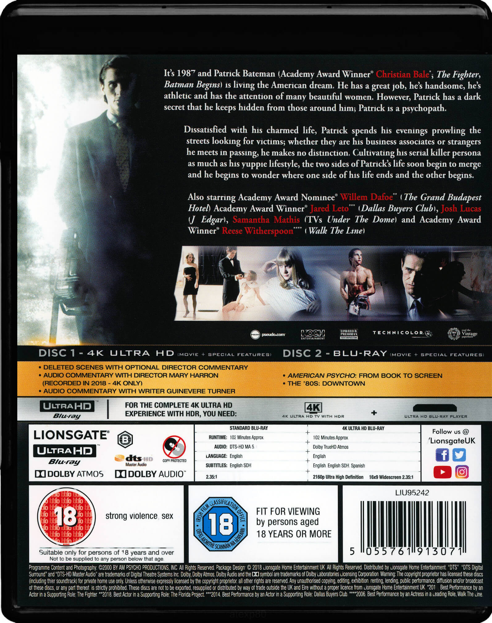 Americké psycho – 4K UHD + Blu-ray - Obrázek 2