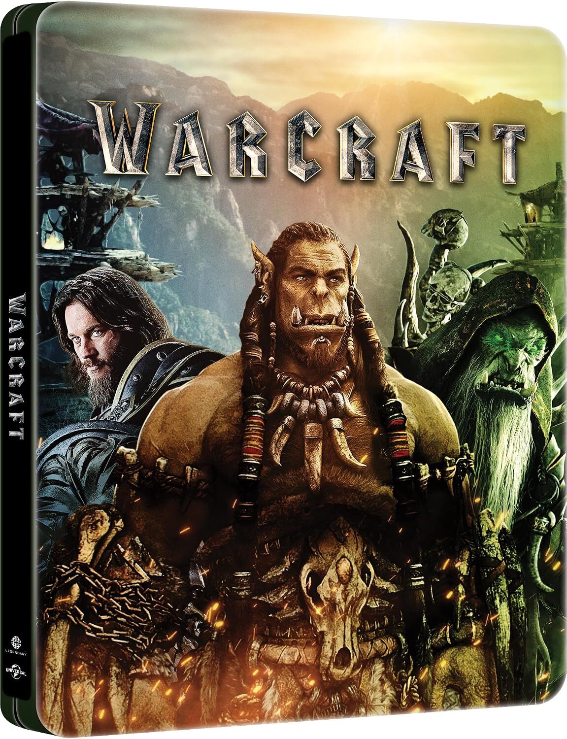 Warcraft: První střet (Steelbook) – 4K UHD + Blu-ray + Blu-ray 3D (s CZ)