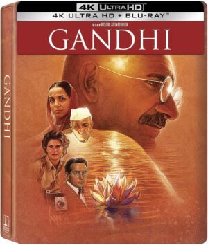 Gándhí (Steelbook) – 4K UHD + Blu-ray