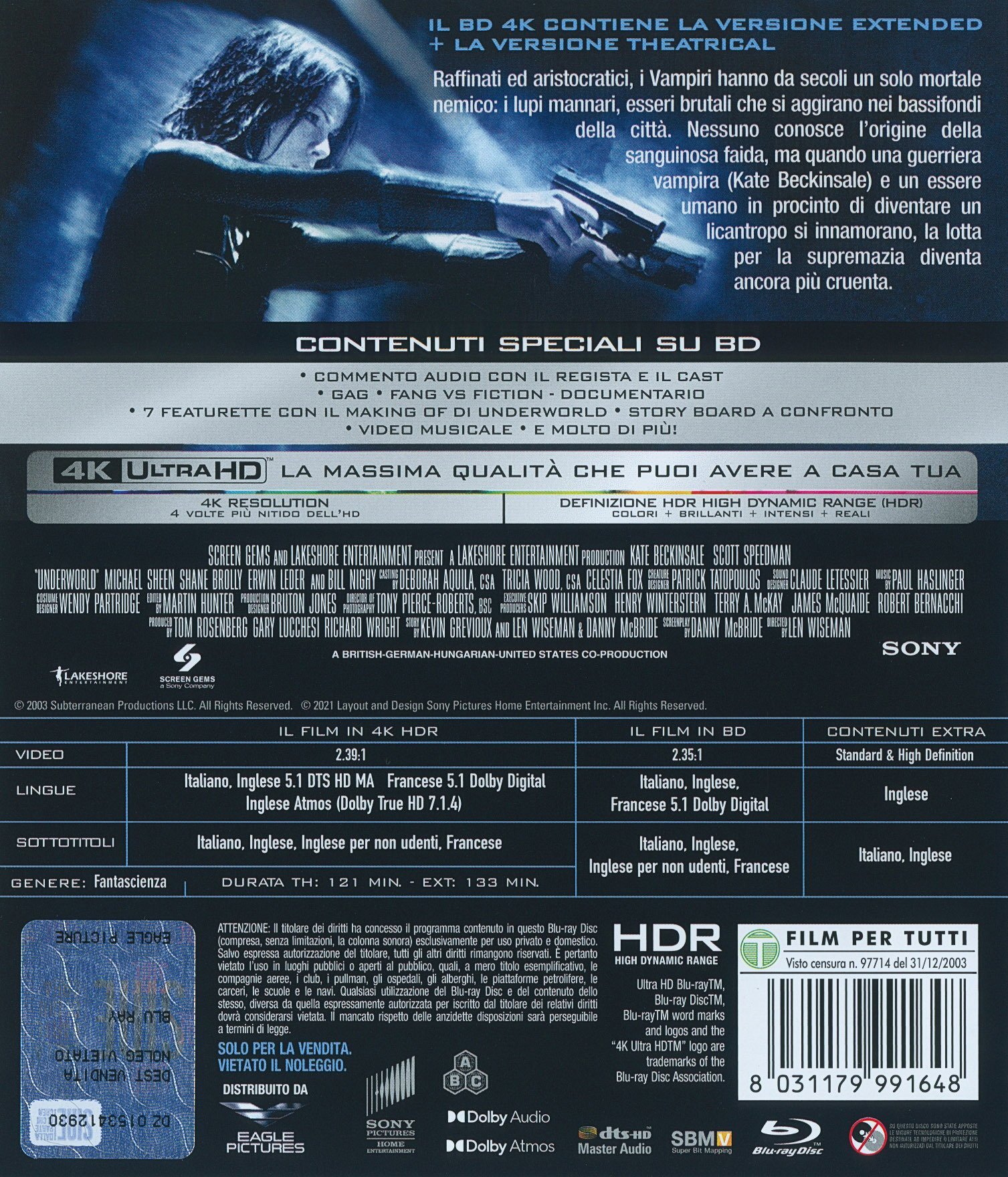 Underworld – 4K UHD + Blu-ray - Obrázek 2