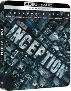 Počátek (Steelbook) – 4K UHD + Blu-ray (s bonusovým diskem)