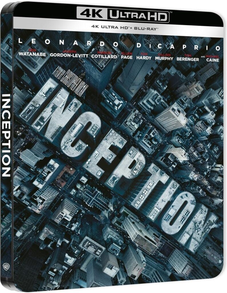 Počátek (Steelbook) – 4K UHD + Blu-ray (s bonusovým diskem)