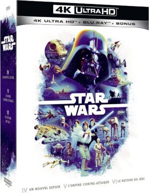 Star Wars kolekce (ep. 4–6) – 4K UHD + Blu-ray (s bonusovými disky)