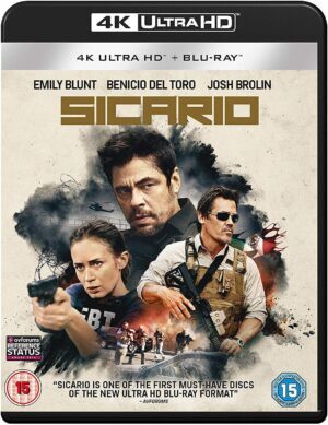 Sicario: Nájemný vrah – 4K UHD + Blu-ray (UK)