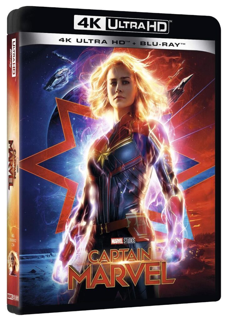 Captain Marvel – 4K UHD + Blu-ray
