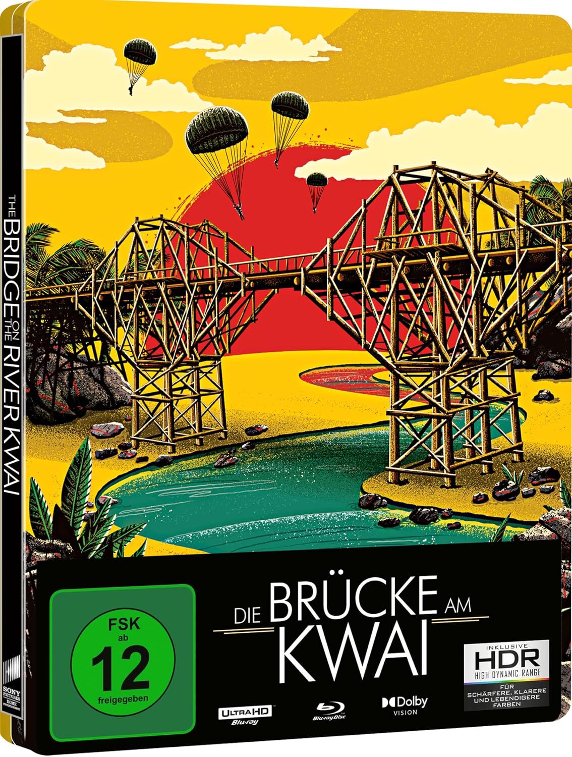 Most přes řeku Kwai (Steelbook) – 4K UHD + Blu-ray