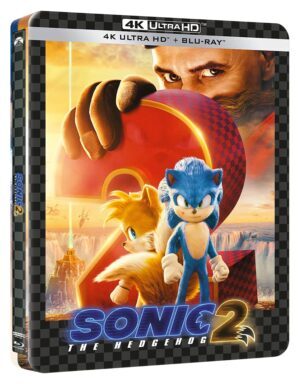 Ježek Sonic 2 (Steelbook) – 4K UHD + Blu-ray