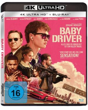 Baby Driver – 4K UHD + Blu-ray (DE)