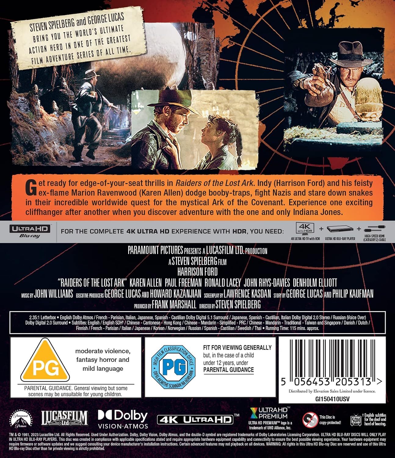 Indiana Jones a dobyvatelé ztracené archy – 4K UHD Blu-ray - Obrázek 2