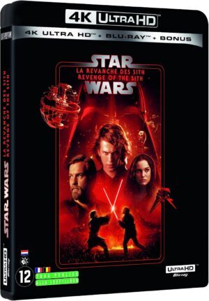 Star Wars: Pomsta Sithů  – 4K UHD + Blu-ray (s bonusovým diskem)