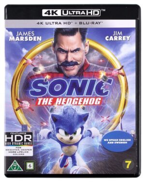 Ježek Sonic – 4K UHD + Blu-ray (NOR)