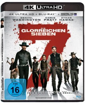 Sedm statečných (2016) – 4K UHD + Blu-ray (DE)