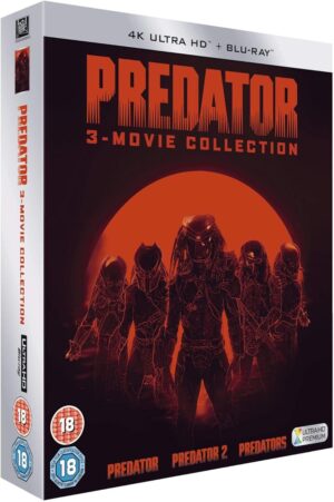 Predátor kolekce (filmy 1–3) – 4K UHD + Blu-ray
