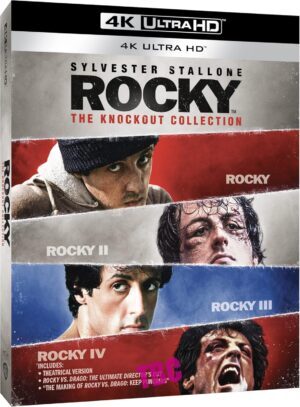 Rocky kolekce (filmy 1–4) – 4K UHD Blu-ray